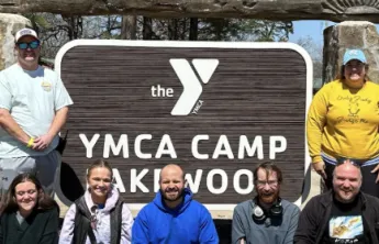 camp lakewood spring work day