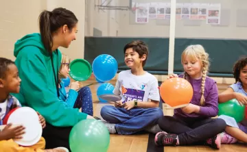 Kids have fun at the YMCA Schools Out Program for when school is not in session.