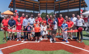 YMCA Adaptive Sports Complex featuring Paul Goldschmidt Field and Cardinals Care Ribbon Cutting