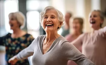 smiling older adults