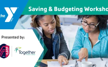 o'fallon illinois ymca saving and budgeting workshop event graphic